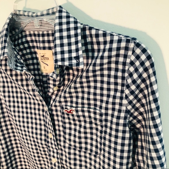 S Hollister Button Up - Picture 3 of 4